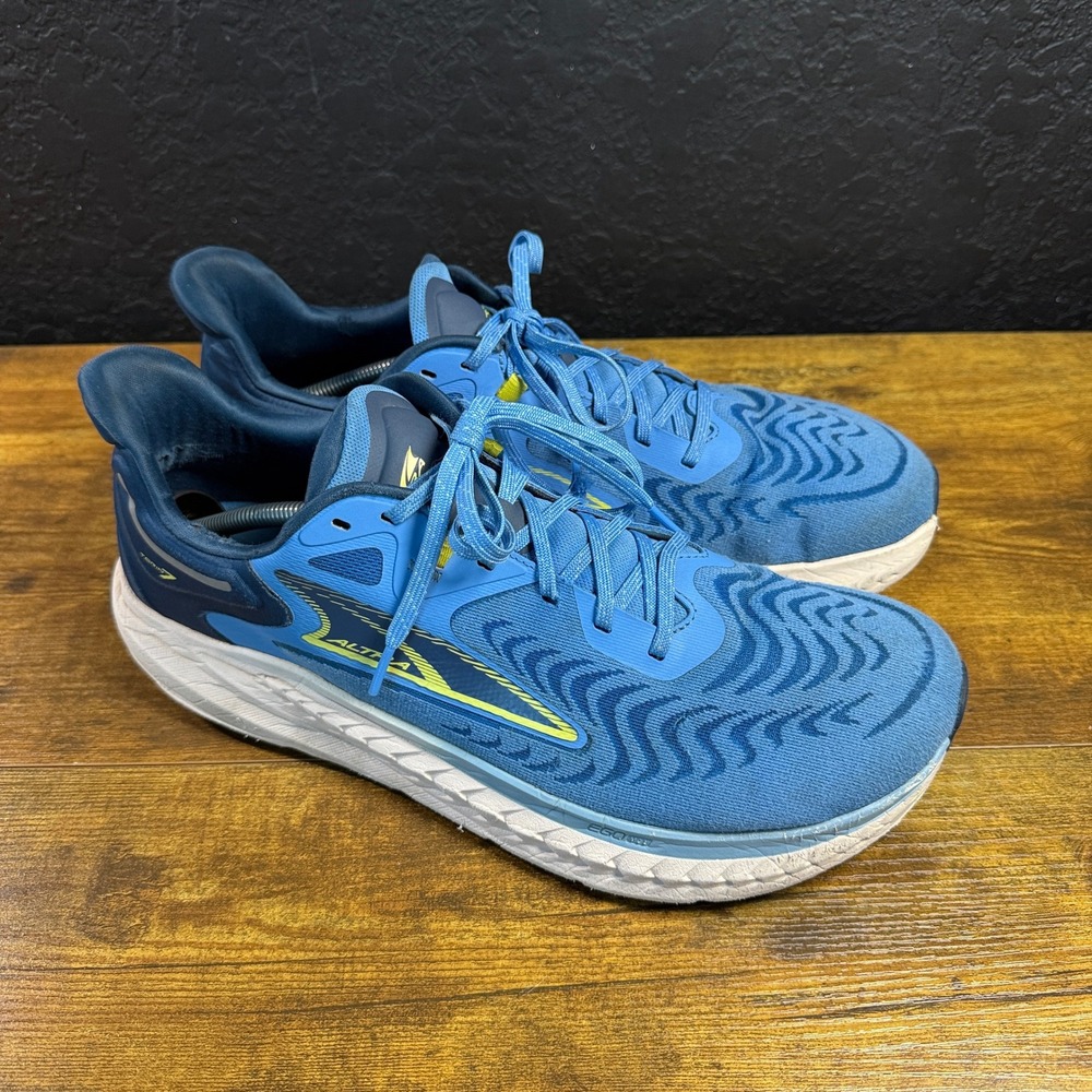 Altra Torin 7 AL0A82C4440 Blue Mesh Running Shoes Mens Size 13